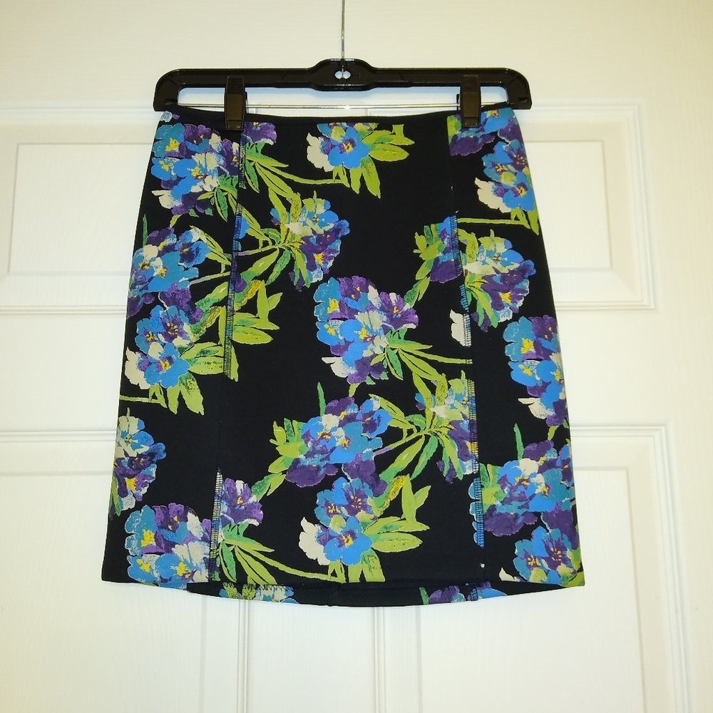 Elizabeth & James Floral Pencil Skirt Size XS